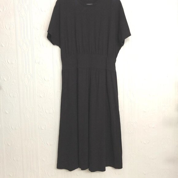 New without tags Everlane black Jersey T-Shirt dress, size Large - Picture 3 of 3